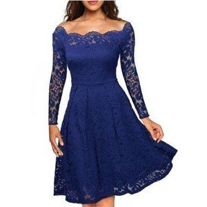 Floryday Women's Evening Party Dresses Vintage Swing Lace Dress